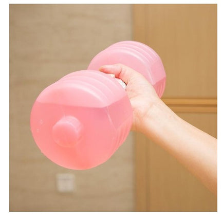 Japanese ladies fitness body dumbbells
