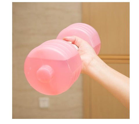 Japanese ladies fitness body dumbbells