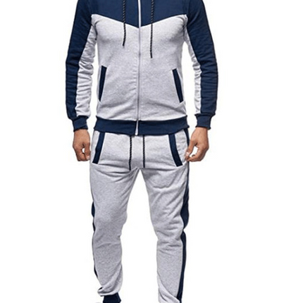 Hooded sports fitness zipper cardigan