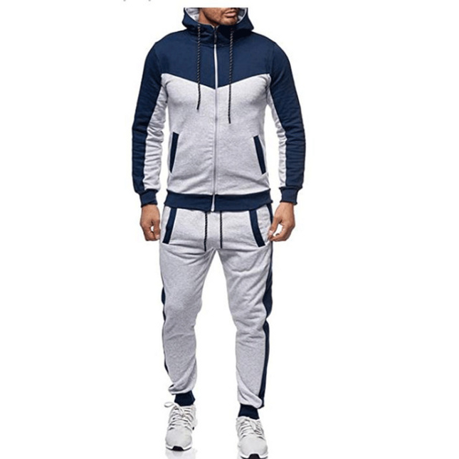 Hooded sports fitness zipper cardigan