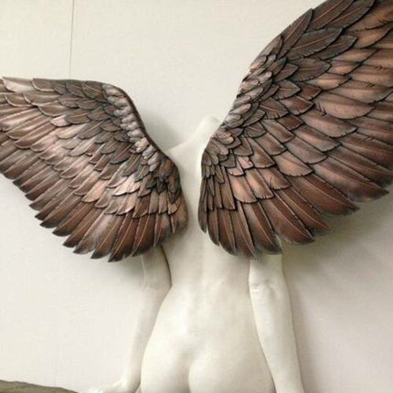 Angel Resin Wall Decoration Resin Wings Ornaments Garden Home Decoration
