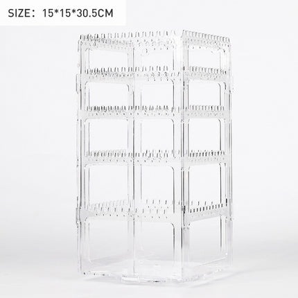 Transparent Earrings, Jewelry Box, Necklace, Hand Jewelry, Household Makeup Storage Rack, Dustproof