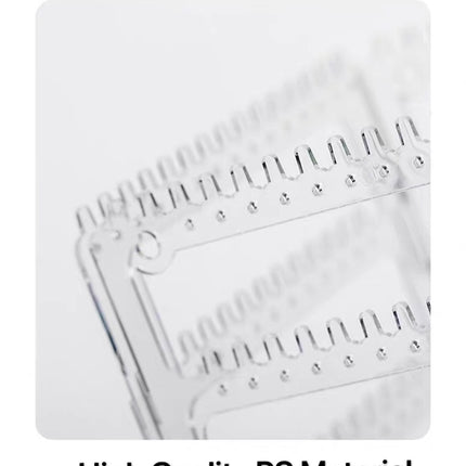 Transparent Earrings, Jewelry Box, Necklace, Hand Jewelry, Household Makeup Storage Rack, Dustproof