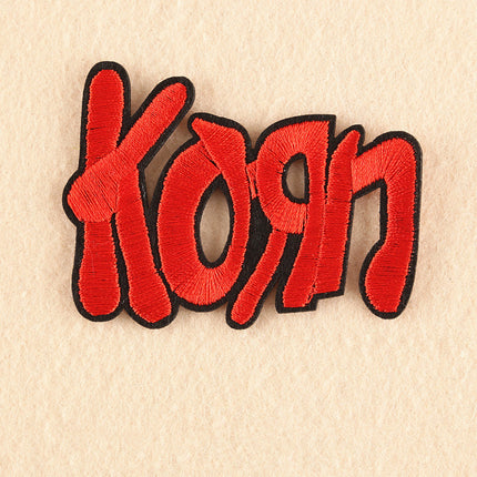 English Letter Embroidered Patch Apparel Badge