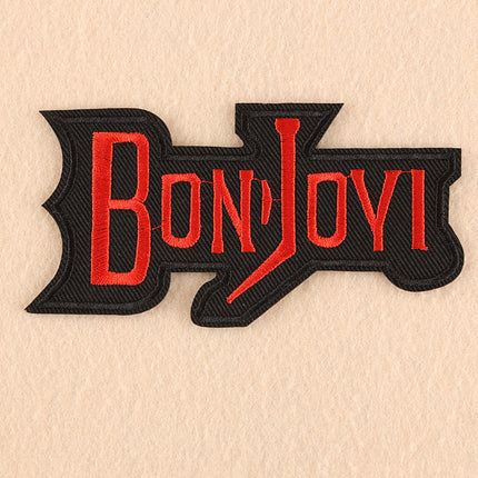 English Letter Embroidered Patch Apparel Badge