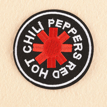 English Letter Embroidered Patch Apparel Badge