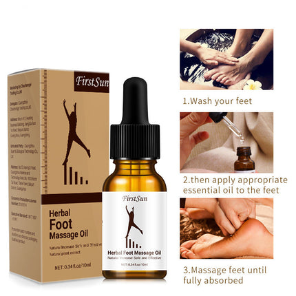 Promote Bone Growth, Foot Massage Essential Oil Care, Soothe Healthy Feet, Natural Massage Oil