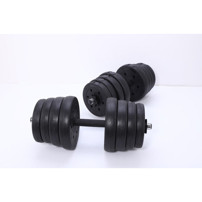 Round Head Dumbbell Multi-Specification Safety Men's Barbell Rubber Coated Dumbbell Indoor Fitness Equipment