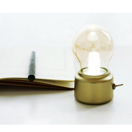 Retro Rechargeable Eye Protection Bulb Night Light
