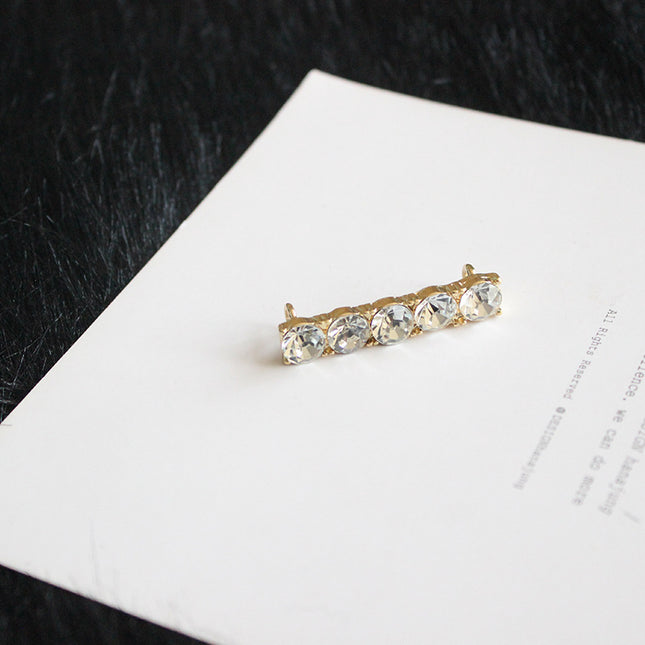 Jewelry Wholesale Korean Gemstone White Shoes Accessories Shoe Buckles Japanese And Korean Jewelry