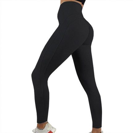 Women's Fitness Solid Color Yoga Leggings