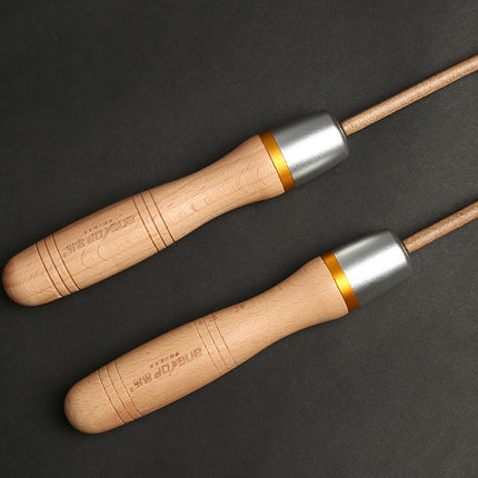 Adjustable fitness training skipping rope