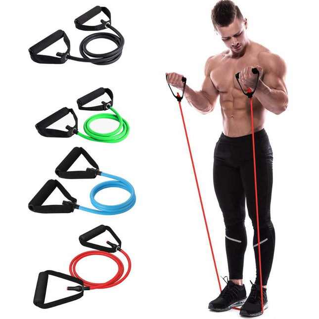 Elastic Rope Fitness Men And Women Elastic Band Strength Training Household Equipment Rally Device Thin Arms
