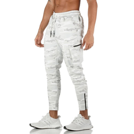 Meat Brothers Sports Fitness Overalls Men's Camouflage Fitness Pants