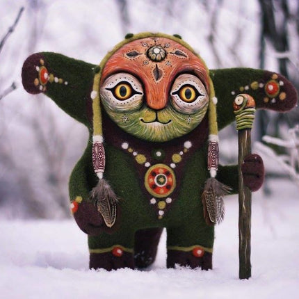 Elf Statue Handmake Creatures From A Fantasy World Elf Resin Garden Statue Outdoor Garden Home Decor Figurine