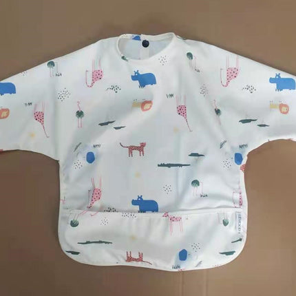 Waterproof Baby Food Supplement Bib Gown