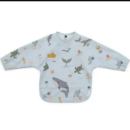 Waterproof Baby Food Supplement Bib Gown