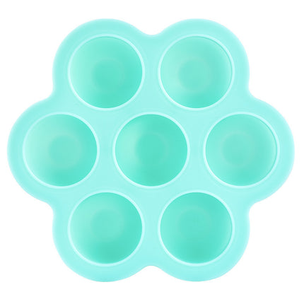 Small 7-hole silicone food supplement box