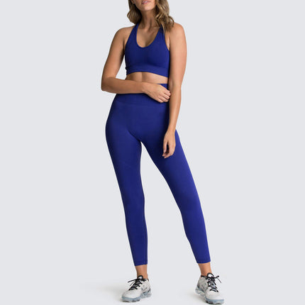 Two-piece Knitted Hip Fitness Vest
