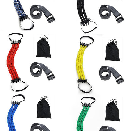 Pull-up auxiliary belt booster belt horizontal bar training belt home elastic rope puller resistance belt fitness equipment