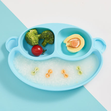 Suction cup silicone food supplement compartment