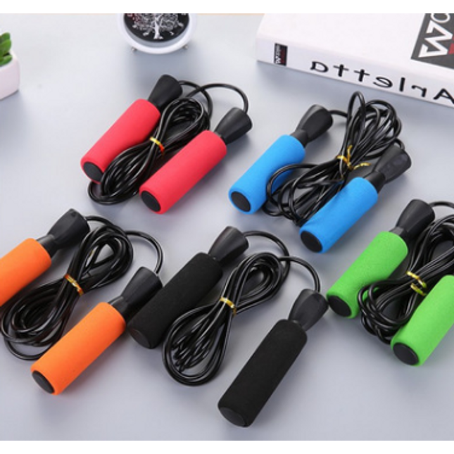 Student competition fitness exercise sponge jump rope