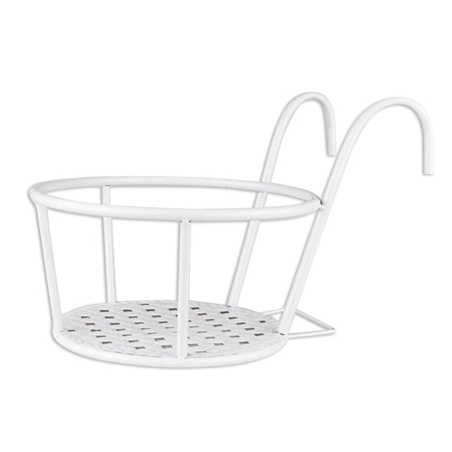 Chrome Black Metal Plant Pot Holder Outdoors Decoration Flower