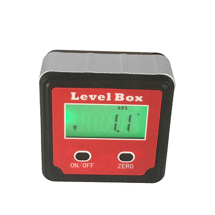 Digital inclinometer angle measuring tool