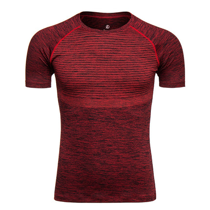 Short-sleeved fitness T-shirt