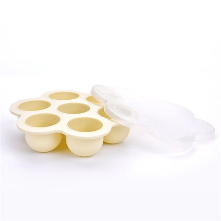 Small 7-hole silicone food supplement box
