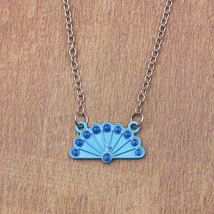 Personalized Fashion Jewelry, Peacock  Necklace, Alloy Jewelry