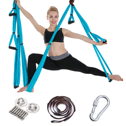 Reverse gravity fitness hammock