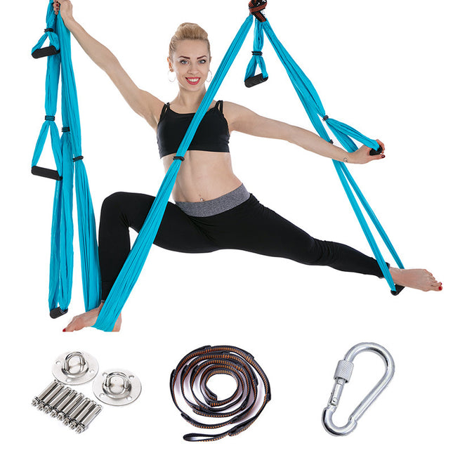 Reverse gravity fitness hammock