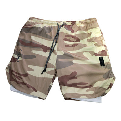Men's quick-drying fitness shorts