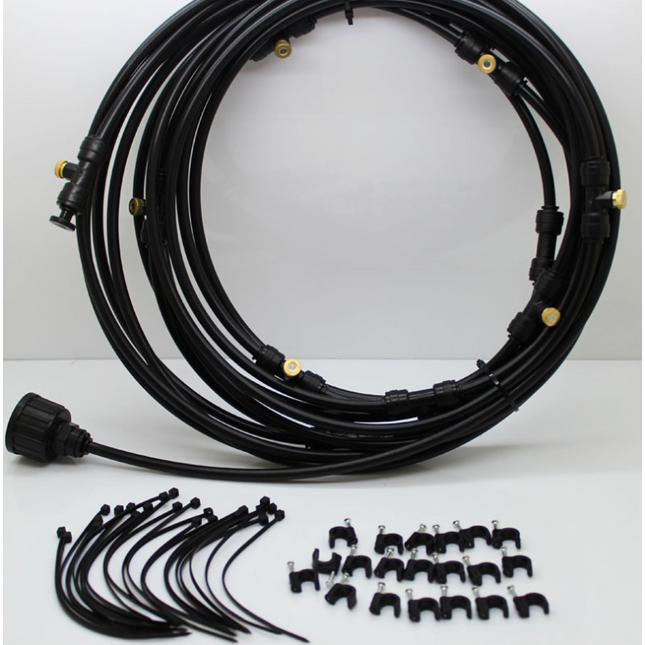 Outdoor cooling garden spraying