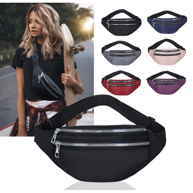 Running Sports Waist Bag Women's Messenger Chest Bag
