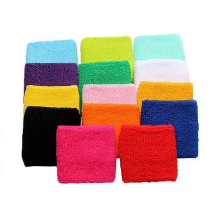 1pc Sport Wristband Cotton Brace Wrap Bandage Gym Strap Running Sports