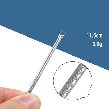 1pc Stainless Steel Blackhead Comedone Acne Blemish Extractor Remover