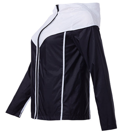 Zip cardigan fitness top