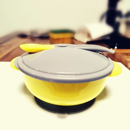 Baby food supplement tableware sucker bowl