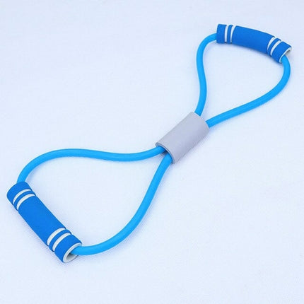 2021 Yoga Gum Fitness Resistance 8 Word Chest Expander Pull Rope