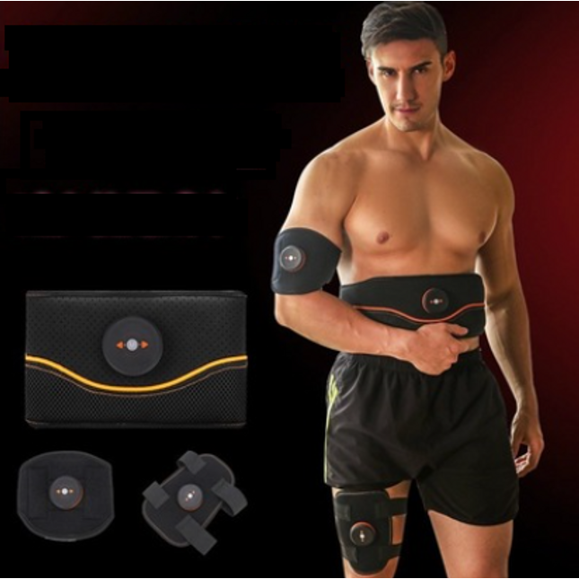 Fitness Muscle Stimulators Body Slimming Fitness Exerciser Trainer For Abdomen Arm Leg Men Women Fat Burning Home Gym Equipment