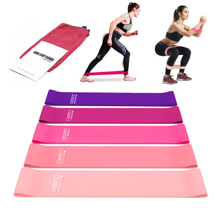 208cm Natural Rubber Resistance Bands Sets Elastic Yoga/fitness Band