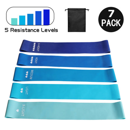 208cm Natural Rubber Resistance Bands Sets Elastic Yoga/fitness Band