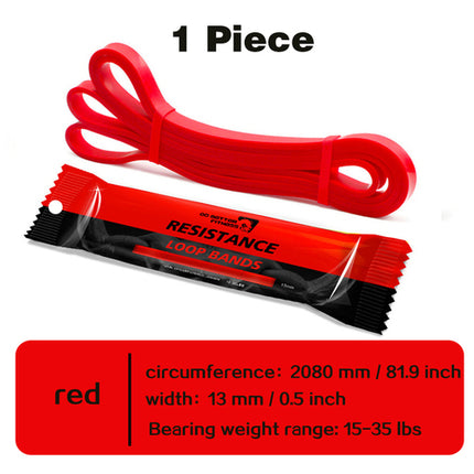 208cm Natural Rubber Resistance Bands Sets Elastic Yoga/fitness Band