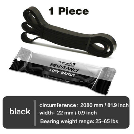208cm Natural Rubber Resistance Bands Sets Elastic Yoga/fitness Band