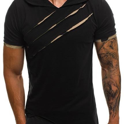 Personalized fitness pleated short sleeves