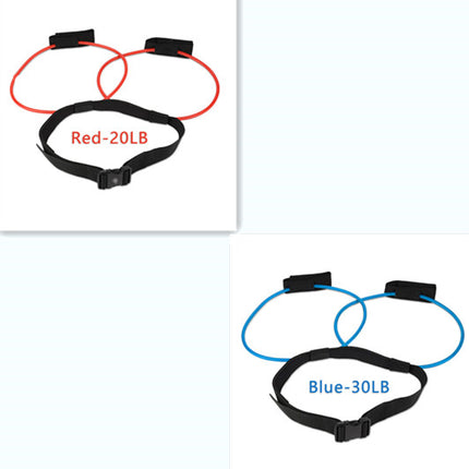 Fitness Women Body Butt Band Resistance Bands Adjustable Waist Belt Pedal Exerciser