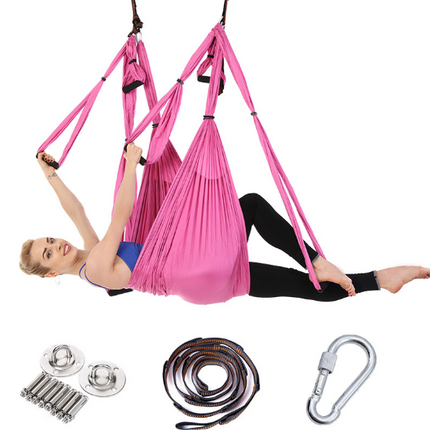 Reverse gravity fitness hammock
