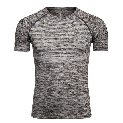 Short-sleeved fitness T-shirt